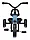 Детский трёхколёсный велосипед складной без ручки управления Qplay Ant (синий), фото 3