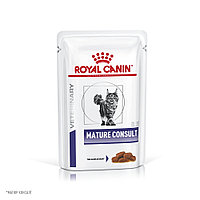 Royal Canin MATURE CONSULT влажный диетический корм (в соусе) для котов и кошек, 85г., (Австрия)