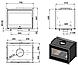 Lacunza Nickel 700 каминные топки, фото 8