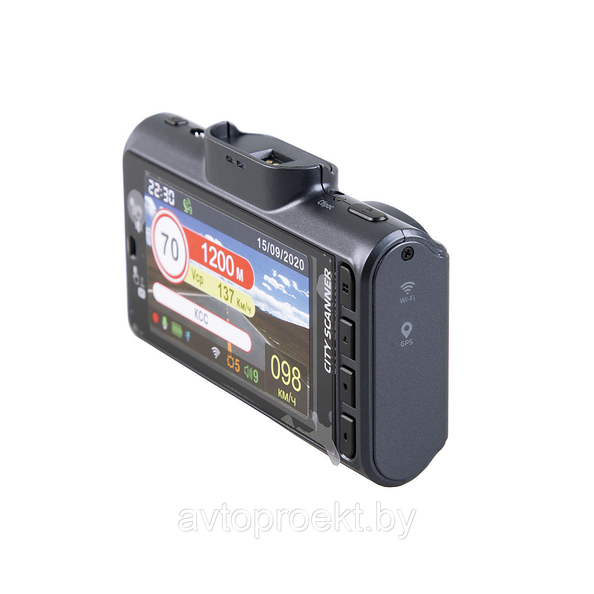 Современный видеорегистратор SilverStone F1 CityScanner 4K - фото 4 - id-p224298201