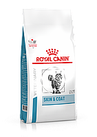 Royal Canin Skin & Coat сухой корм диетический для кошек после стерилизации, 0,4кг, (Россия)