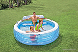 Надувной бассейн Intex Swim Center Family Lounge 224x216x76 (57190), фото 2