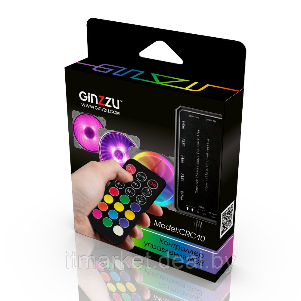 Контроллер RGB GINZZU CRC10 - фото 2 - id-p223885466