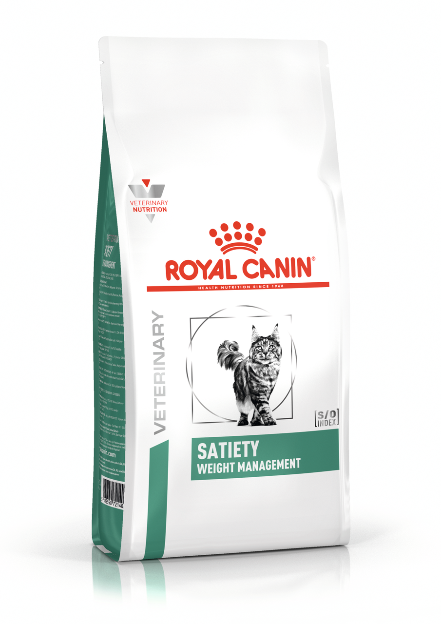 Royal Canin satiety weight management сухой корм диетический для взрослых кошек, 0,4кг, (Франция) - фото 1 - id-p224299270