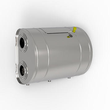 Бак для т/об "Тритон", 80л, AISI 439/0,8мм, Г/Лев, (штуцер 3/4"), фото 2