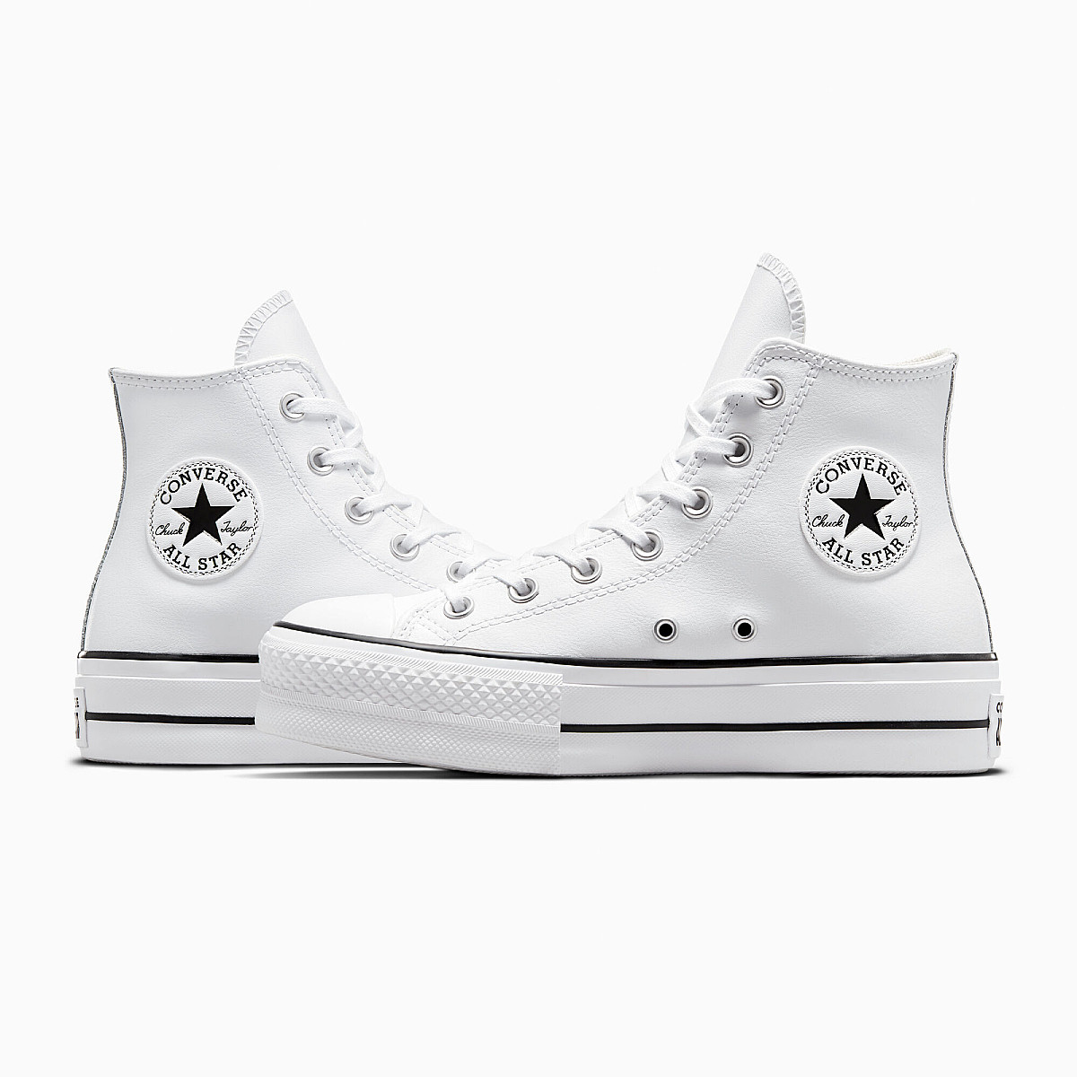 Кеды женские Converse Chuck Taylor All Star Lift HI белый 561676C - фото 4 - id-p224291302