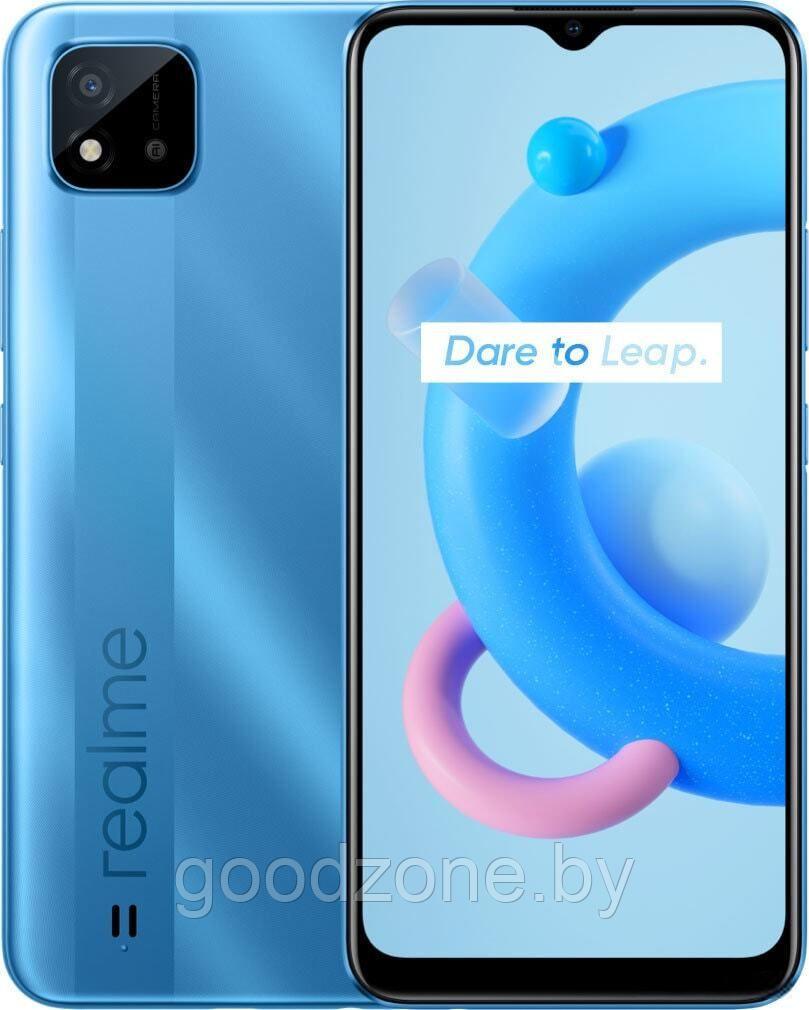 Смартфон Realme C11 2021 RMX3231 2GB/32GB (голубой) - фото 1 - id-p224300474