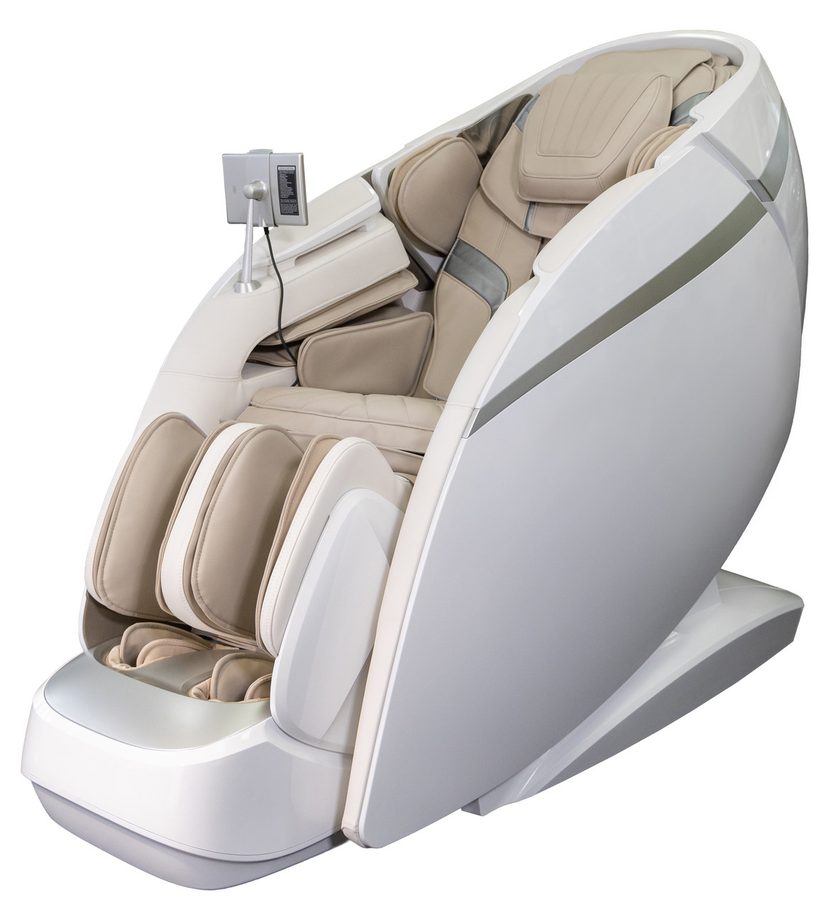 Массажное кресло iRest DuoMax (white) с двойным роликовым массажным механизмом