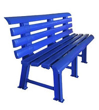 Пластиковая скамейка (синяя)