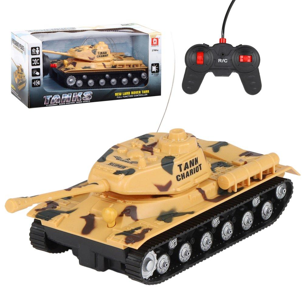 Детский игрушечный танк на радиоуправлении, AKX527-3 игрушка радиоуправляемая на пульте управления военная тех - фото 1 - id-p224302122
