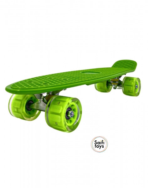 Скейтборд 120 (зеленый) - фото 1 - id-p224302306
