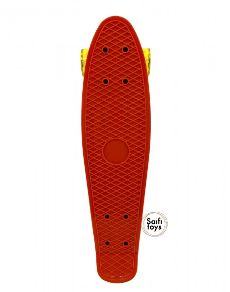 Скейтборд 120 (оранжевый) - фото 3 - id-p224302308