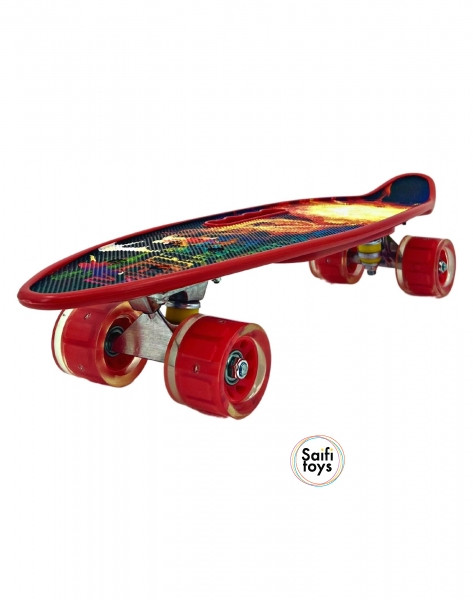 Скейтборд (красный) - фото 1 - id-p224302313
