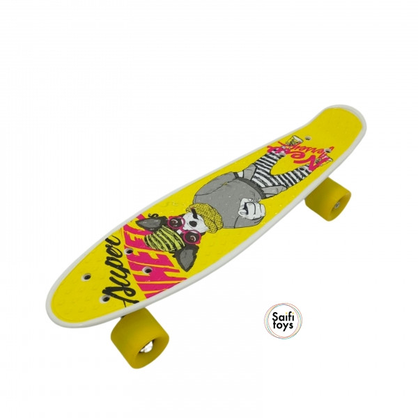 Скейтборд (Желтый принт) - фото 1 - id-p224302326