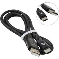 Кабель Smartbuy iK-3112ERG-NBblack USB AM -- USB-C M 1м
