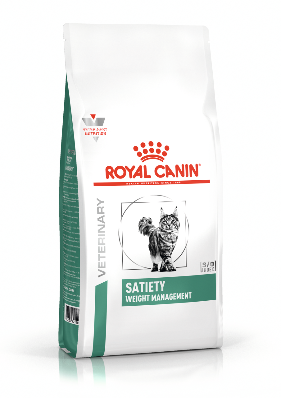 Сухой корм-диета Royal Canin SATIETY WEIGHT MANAGEMENT для взрослых кошекс избыточным весом 1,5кг.