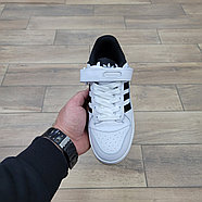 Кроссовки Wmns Adidas Forum Low White Black, фото 3