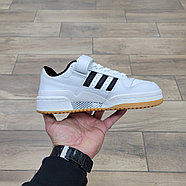 Кроссовки Adidas Forum Low White Black, фото 2