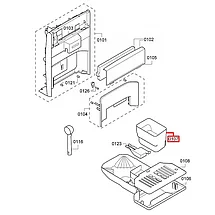 Бункер кофейных отходов для кофемашины Bosch TE603201, 00630607, 630607, фото 3