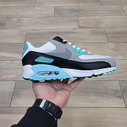 Кроссовки Nike Air Max 90 Gray Green Black, фото 2