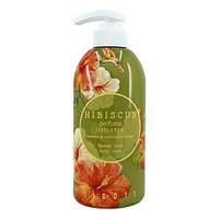 Jigott Лосьон для тела парфюмированный с экстрактом гибискуса Jigott Hibiscus Perfume Body Lotion,500 мл