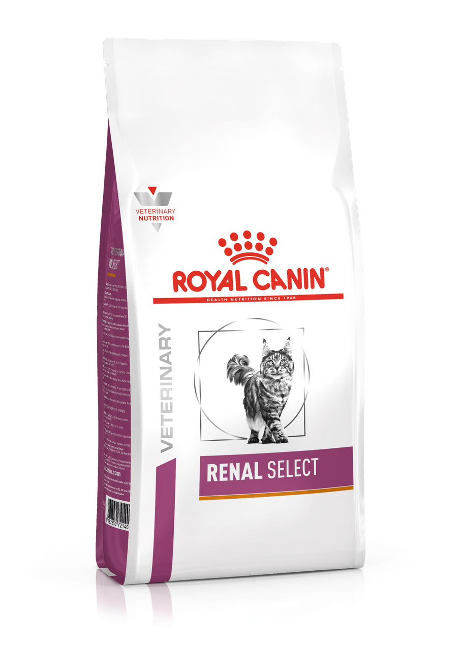 Сухой корм-диета Royal Canin Renal Select для взрослых кошек с почечной недостаточностью 400гр.