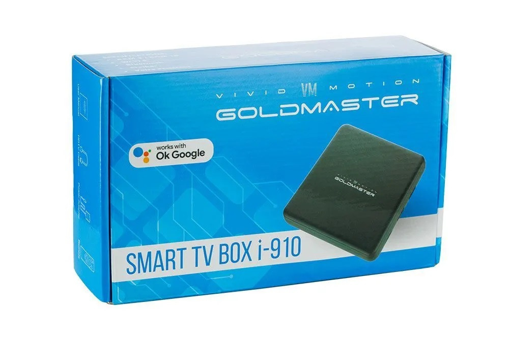 SMART TV приставка GoldMaster BOX i-910 - фото 1 - id-p224302644