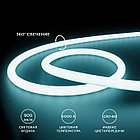 Лента светодиодная для бани и сауны 5м. 24В smd2835 IP68 6500К холодный белый, фото 4