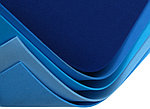 Набор цветной пористой резины (фоамиран) ArtSpace (оттенки) А4, 5 цветов, 5л., оттенки синего