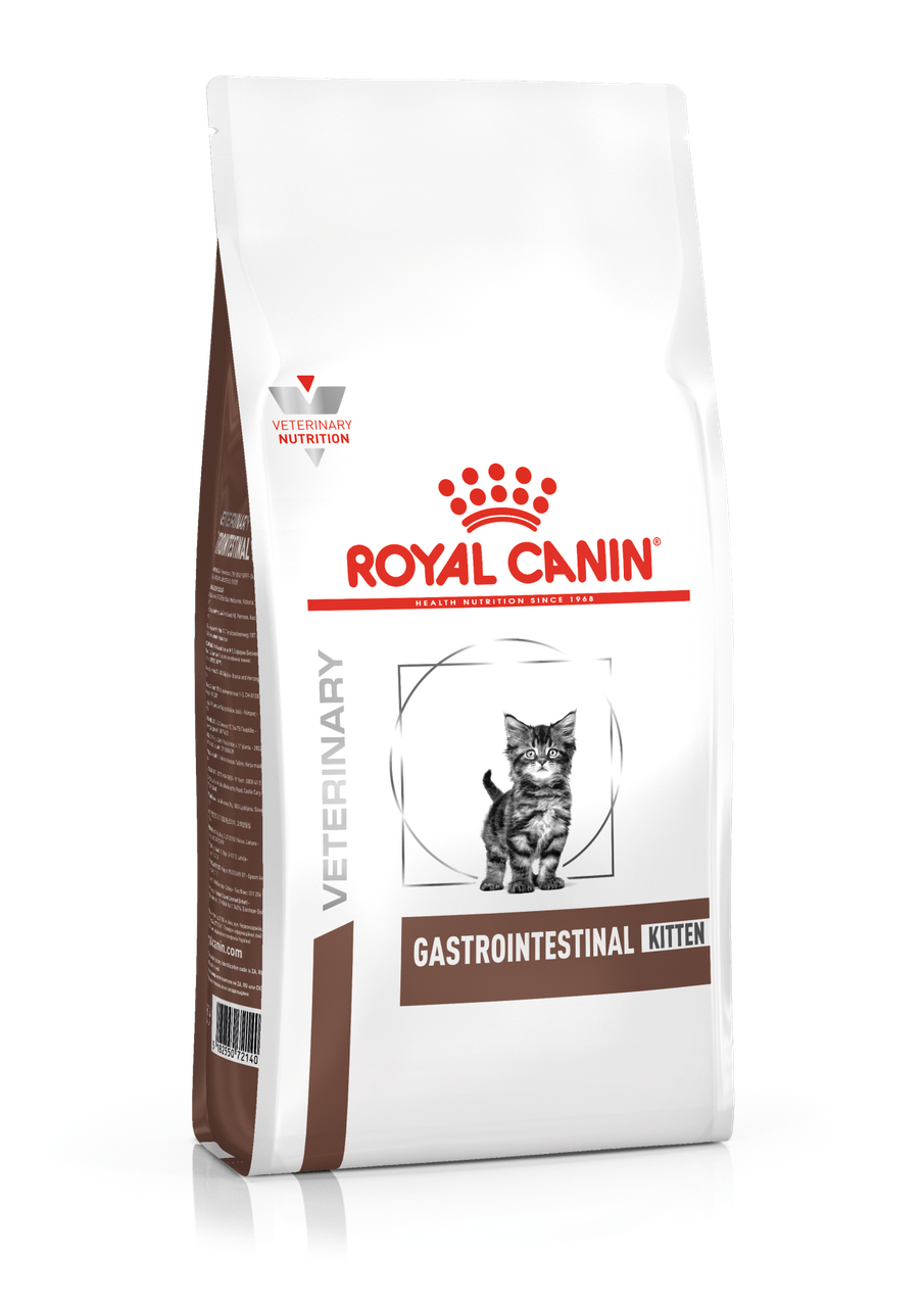 Royal Canin Gastrointestinal Kitten сухой корм диетический для котят при нарушении пищеварения, 0,4кг,(Россия) - фото 1 - id-p224303240