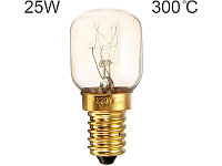 Лампа освещения для духовки 55304066 (E14 25W 300°C, 25X57mm, made in Italy)