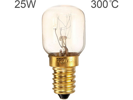 Лампочка, лампа внутреннего освещения для духовки Bosch, Electrolux, Indesit, Smeg, Whirlool 55304066 (E14 25W, фото 2