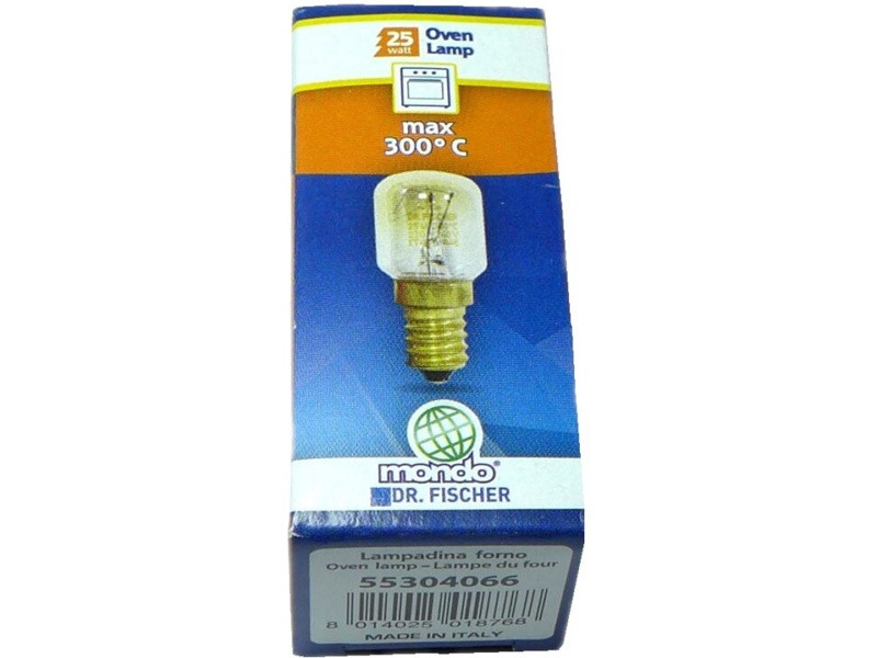 Лампочка, лампа внутреннего освещения для духовки Bosch, Electrolux, Indesit, Smeg, Whirlool 55304066 (E14 25W - фото 5 - id-p202252540