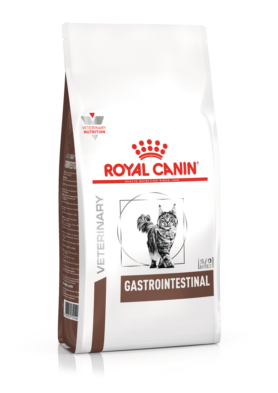 Сухой корм-диета Royal Canin Gastrointestinal для взрослых кошек при расстройствах пищеварения 400гр.