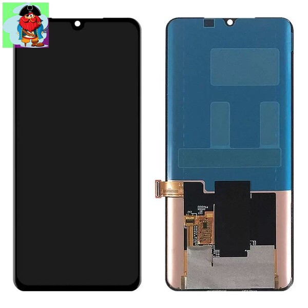 Экран для Xiaomi Mi Note 10, Mi Note 10 Pro, Mi Note 10 Lite с тачскрином, цвет: черный - фото 1 - id-p224303126