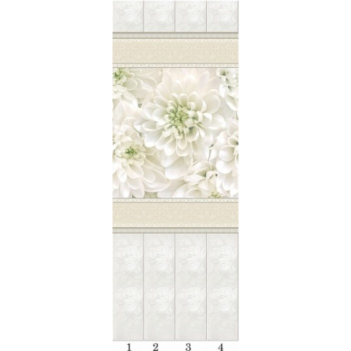 Панель потолочная PANDA Очарование панно 6410 (упаковка 1 шт.), 2,7х0,25 м