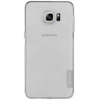 Силиконовый чехол Nillkin Nature TPU Case Grey для Samsung Galaxy S6 Edge Plus