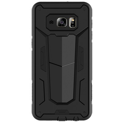 Противоударный чехол-накладка Nillkin Defender II Series Black для Samsung Galaxy S6 Edge Plus - фото 1 - id-p224303587