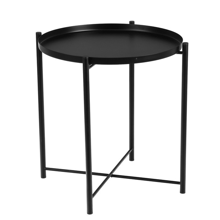 Кофейный столик " Тиволи" YS-8339, черный 41,5х43 см - фото 5 - id-p224304010