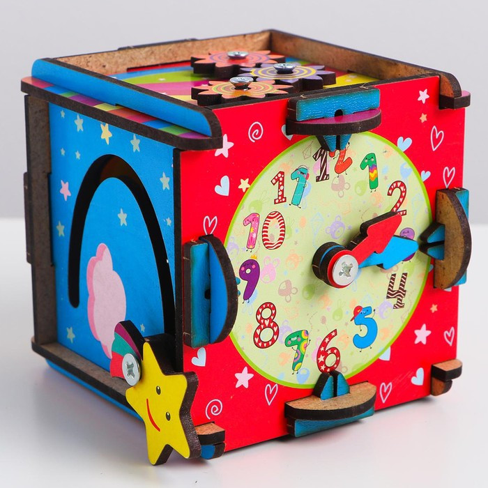 Развивающая игрушка для детей «Бизи-Куб», мини - фото 1 - id-p224304258
