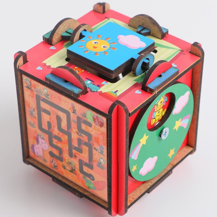 Развивающая игрушка для детей «Бизи-Куб», мини - фото 2 - id-p224304258