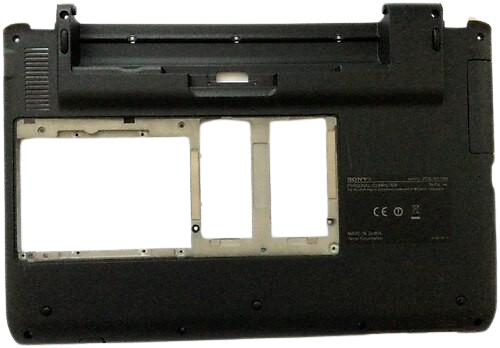 Нижняя часть корпуса Sony Vaio VPCY11M1R1, черная (с разбора)