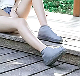 Бахилы (чехлы на обувь) от дождя и песка многоразовые силиконовые Waterproof Silicone Shoe. Суперпрочные,, фото 10