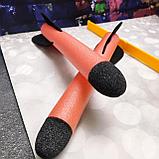 Игровой набор Ракеты Qunxing Toys 5+ (3 ракеты, шланг, педальная пусковая установка, подставка), фото 5