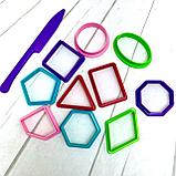 Набор Genio Kids Обучающий набор для лепки 22 элемента (геометрический фигуры, цифры), фото 3