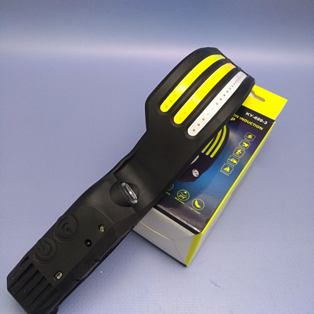 Фонарь USB налобный-лента светодиодный с аккумулятором Kang KI KY-689-3 (8 режимов, датчик движения) - фото 8 - id-p224306668