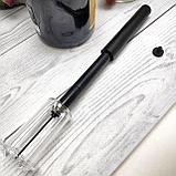 Вакуумный штопор - насос с ножом для удаления фольги 19.5 см. / Ручной пневматический штопор, фото 2
