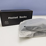 Термоноски с подогревом 1 пара Heated Socks / Универсальный размер, фото 5
