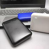 Портативное зарядное устройство Power Bank 5000 mAh / Micro-USB, Type C, 2 USB-выхода, точечный индикатор, фото 2