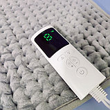 Электрогрелка плюшевая Heating Pad D3060, 75W, 60 х 30 см (220V, 9 режимов, 4 режима таймера), фото 10